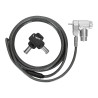 Targus DEFCON Ultimate - Bloqueo de cable de seguridad - para llave un