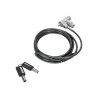 Targus DEFCON Ultimate - Bloqueo de cable de seguridad - para llave un