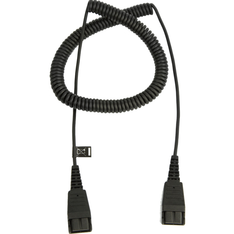 Cord - QD to QD extension cord2m coiled