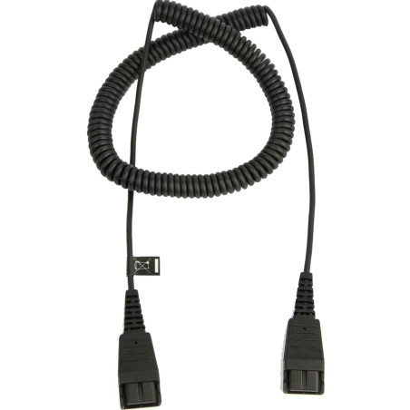 Cord - QD to QD extension cord2m coiled