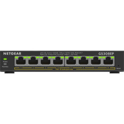 8PT GE Plus Switch W/POE+