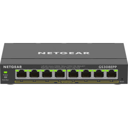 8PT GE Plus Switch W/HI-PWR