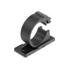 StarTech.com 100 Clips de Gestión de Cableado Adhesivos - Negro - Orga