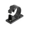 StarTech.com 100 Clips de Gestión de Cableado Adhesivos - Negro - Orga
