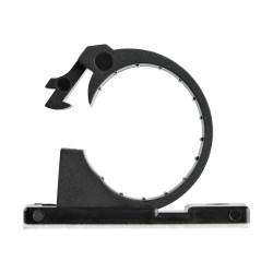 StarTech.com 100 Clips de Gestión de Cableado Adhesivos - Negro - Orga
