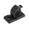 StarTech.com 100 Clips de Gestión de Cableado Adhesivos - Negro - Orga