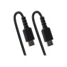 StarTech Cable de 50cm de Carga USB C a USB C, Cable USB Tipo C Rizado