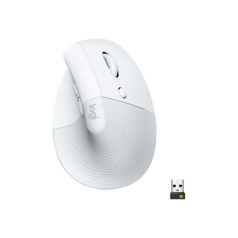 Logitech Lift for Business - Ratón vertical - ergonómico - 6 botones -