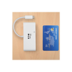 EATON TRIPP LITE USB-C Multiport Adapter, VGA, USB-A Port, Gbe and PD