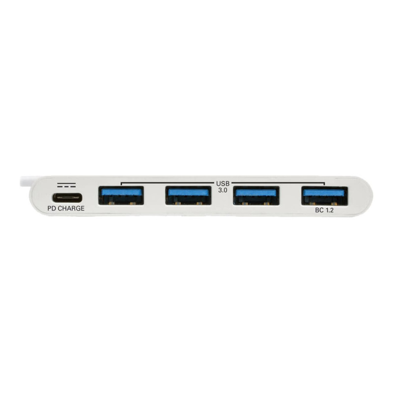 EATON TRIPP LITE 4-Port USB-C Hub with Power Delivery, USB-C to 4x USB