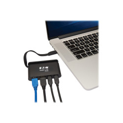 EATON TRIPP LITE USB-C Multiport Adapter - 4K HDMI, USB-A, GbE, Self-S