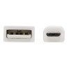 EATON TRIPP LITE Safe-IT USB-A to USB Micro-B Antibacterial Cable (M/M