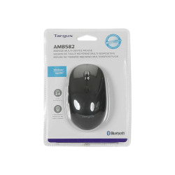 Targus Multi Device Midsize Comfort - Ratón - antimicrobiano - inalámb