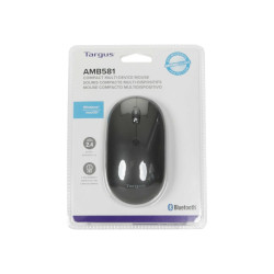 Targus - Ratón - antimicrobiano - diestro y zurdo - inalámbrico - Blue