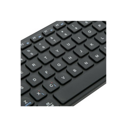 Targus - Teclado - compacto, multidispositivo, antimicrobiano - inalám