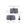 StarTech.com Adaptador de Vídeo USB C a HDMI/VGA 4K HDR, PD 3.0 de 100