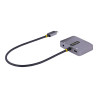 StarTech.com Adaptador de Vídeo USB C a HDMI/VGA 4K HDR, PD 3.0 de 100