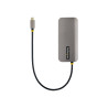 StarTech.com Adaptador Multipuertos USB C de Vídeo 4K a 60Hz, con Hub