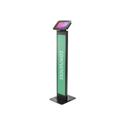 Brandme Space iPad Mini 8.3IN Security Kiosk - Black | APLIUM