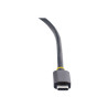StarTech.com Adaptador Multipuertos USB C 2x HDMI 4K 60Hz, Hub USB-A 3