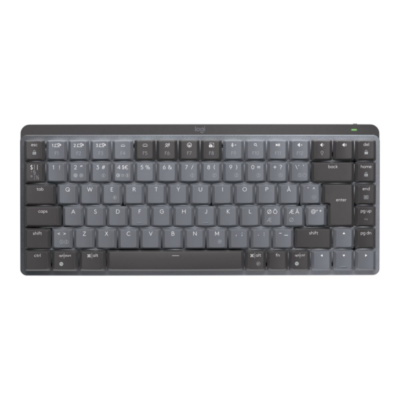 Mx Mech. Mini Wrls Illum. Keyb - Graphite - Pan - Nordic | APLIUM