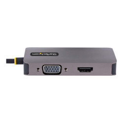 StarTech.com Adaptador de Vídeo USBC HDMI/VGA/DVI 4K 60Hz Aluminio - E