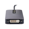 StarTech.com Adaptador de Vídeo USBC HDMI/VGA/DVI 4K 60Hz Aluminio - E