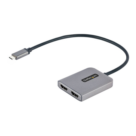 StarTech.com Hub MST USB C a 2x HDMI 4K - Divisor USB Tipo C a HDMI -