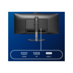 Philips 34E1C5600HE - 5000 Series - monitor LED - curvado - 34" - 3440