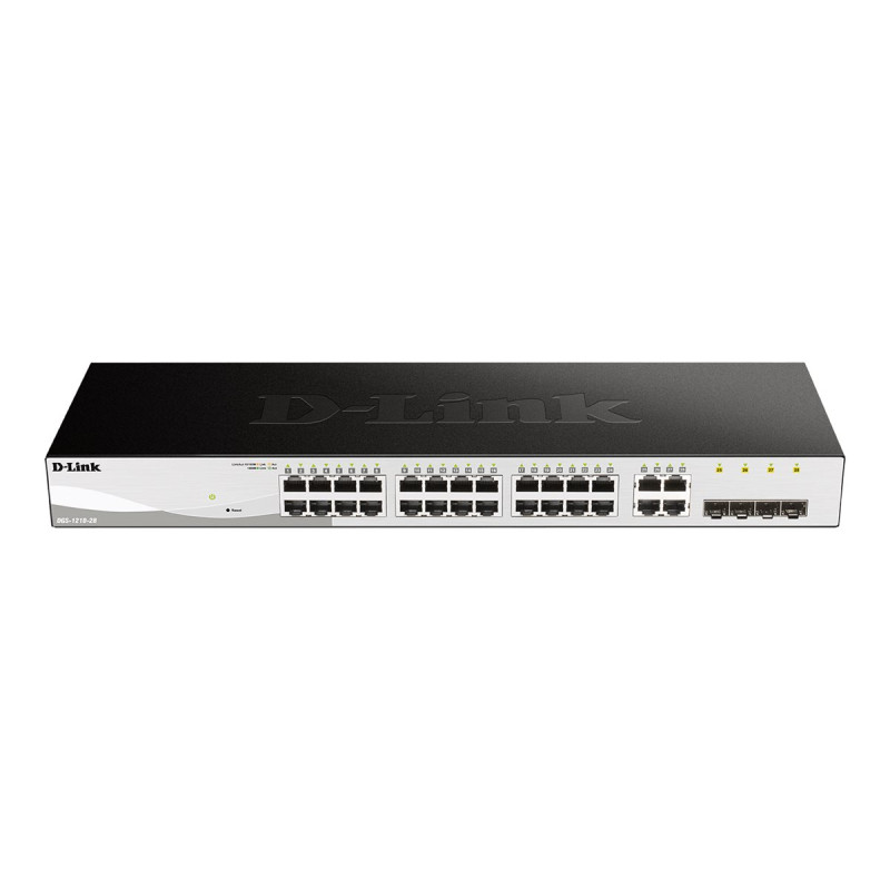 Switch Gestionable D-Link DGS-1210-28 28 Puertos/ RJ-45 Gigabit 10/100