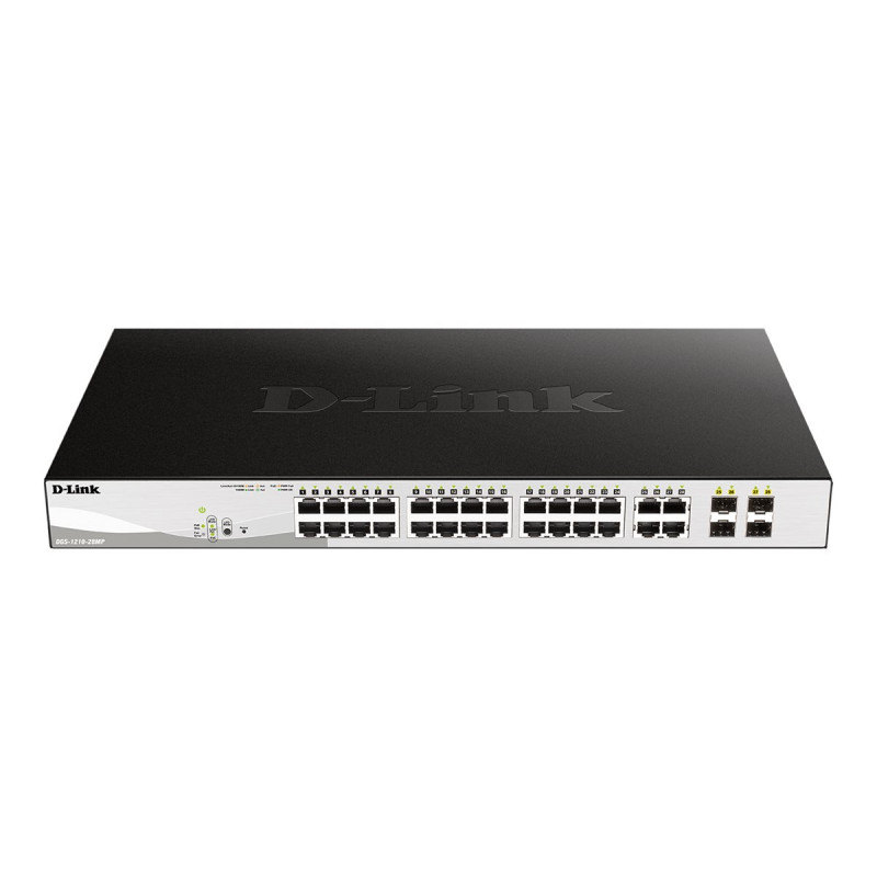 Switch D-Link Smart Plus DGS-1210-28MP 28 Puertos/ RJ-45 10/100/1000 P