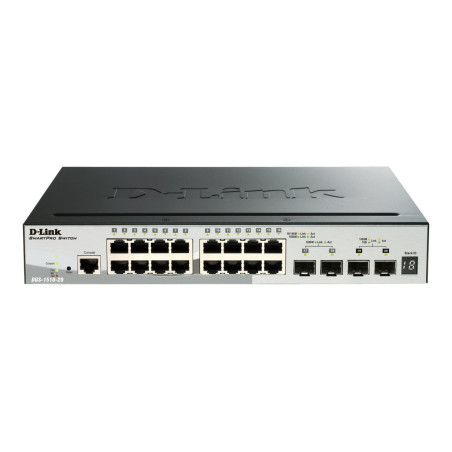 D-Link DGS 1510-20 - Conmutador - L3 - inteligente - 16 x 10/100/1000
