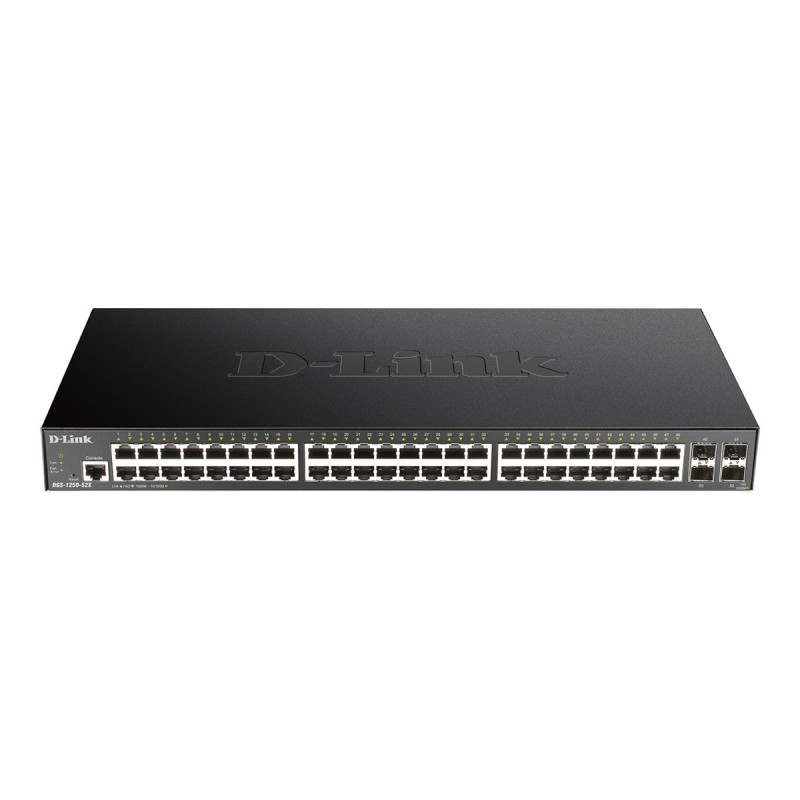 Switch Gestionable D-Link DGS-1250-52X 52 Puertos/ RJ-45 10/100/1000/
