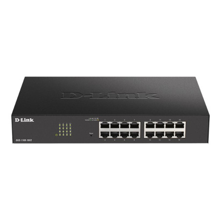 Switch Gestionable D-Link DGS-1100-16V2 16 Puertos/ RJ-45 Gigabit 10/1