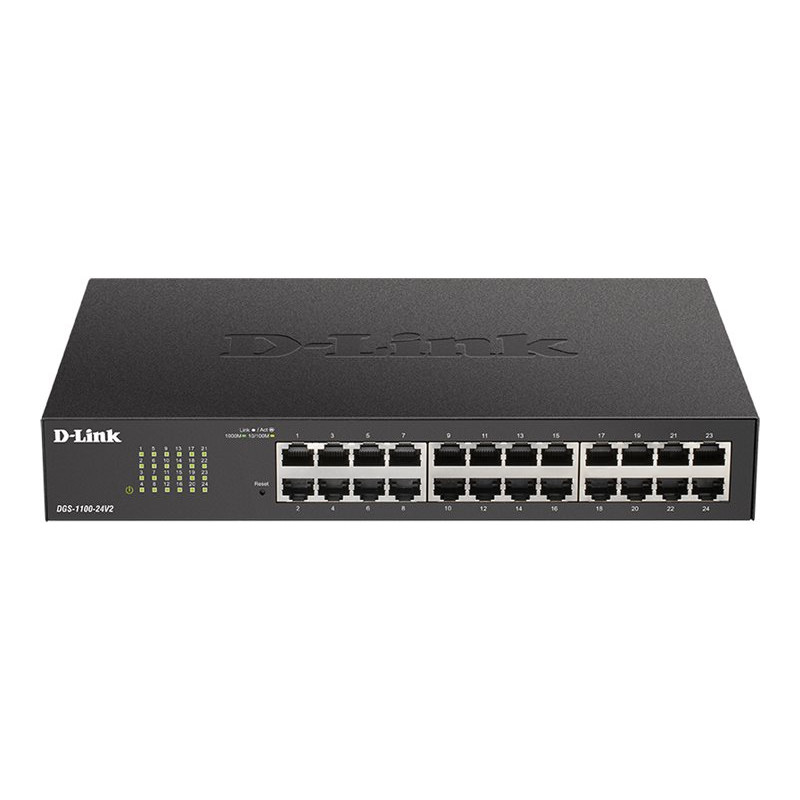 Switch Gestionable D-Link DGS-1100-24V2 24 Puertos/ RJ-45 Gigabit 10/1
