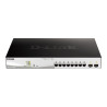 Switch Gestionable D-Link DGS-1210-10MP 10 Puertos/ RJ-45 10/100/1000/