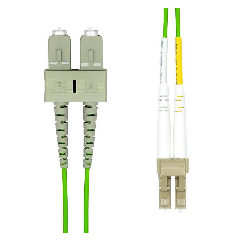 LC-SC UPC OM5 Duplex MM Fiber