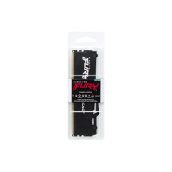 Memoria RAM Kingston FURY Beast RGB 16GB/ DDR5/ 5600MHz/ 1.25V/ CL40/