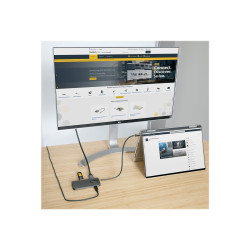Adaptador Multipuertos USB C HDMI 4K Hub USB Pd 100W Dock | APLIUM