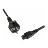 StarTech.com 3m (10ft) Laptop Power Cord, EU Schuko to C5, 2.5A 250V,