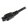 StarTech.com 3m (10ft) Laptop Power Cord, EU Schuko to C5, 2.5A 250V,
