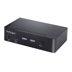 2-Port USB-C KVM Switch 4K DisplayPort