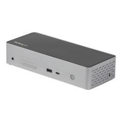 StarTech.com USB-C Dock, 4K 60Hz Quad Monitor DisplayPort & HDMI, Univ