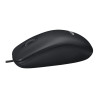 Ratón Logitech M100/ Hasta 1000 DPI/ Negro