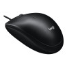 Ratón Logitech M100/ Hasta 1000 DPI/ Negro