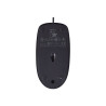 Ratón Logitech M100/ Hasta 1000 DPI/ Negro