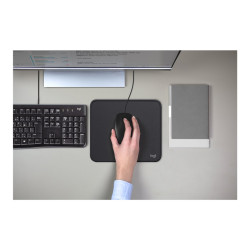 Ratón Logitech M100/ Hasta 1000 DPI/ Negro
