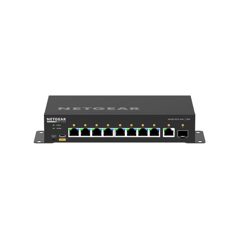 NETGEAR AV Line M4250-9G1F-PoE+ - Conmutador - L3 - Gestionado - 8 x 1