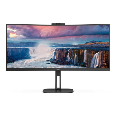 AOC Value-line CU34V5CW/BK - V5 series - monitor LED - curvado - 34" -