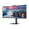 AOC Value-line CU34V5CW/BK - V5 series - monitor LED - curvado - 34" -